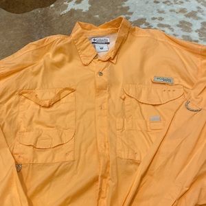 Columbia Long Sleeve fishing shirt XL
